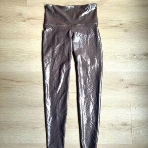 Shiny Metallic Leggings